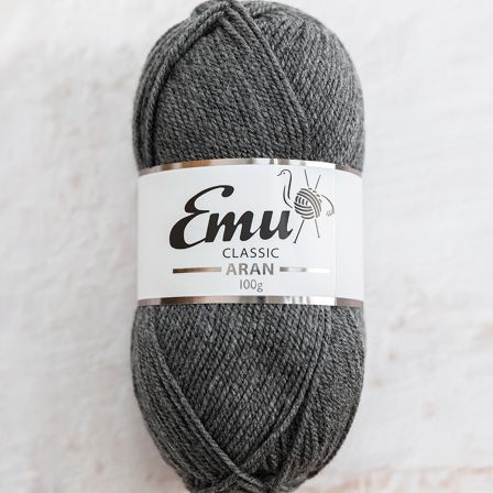 Emu Yarns - Classic Aran - 100g Ball - Flint