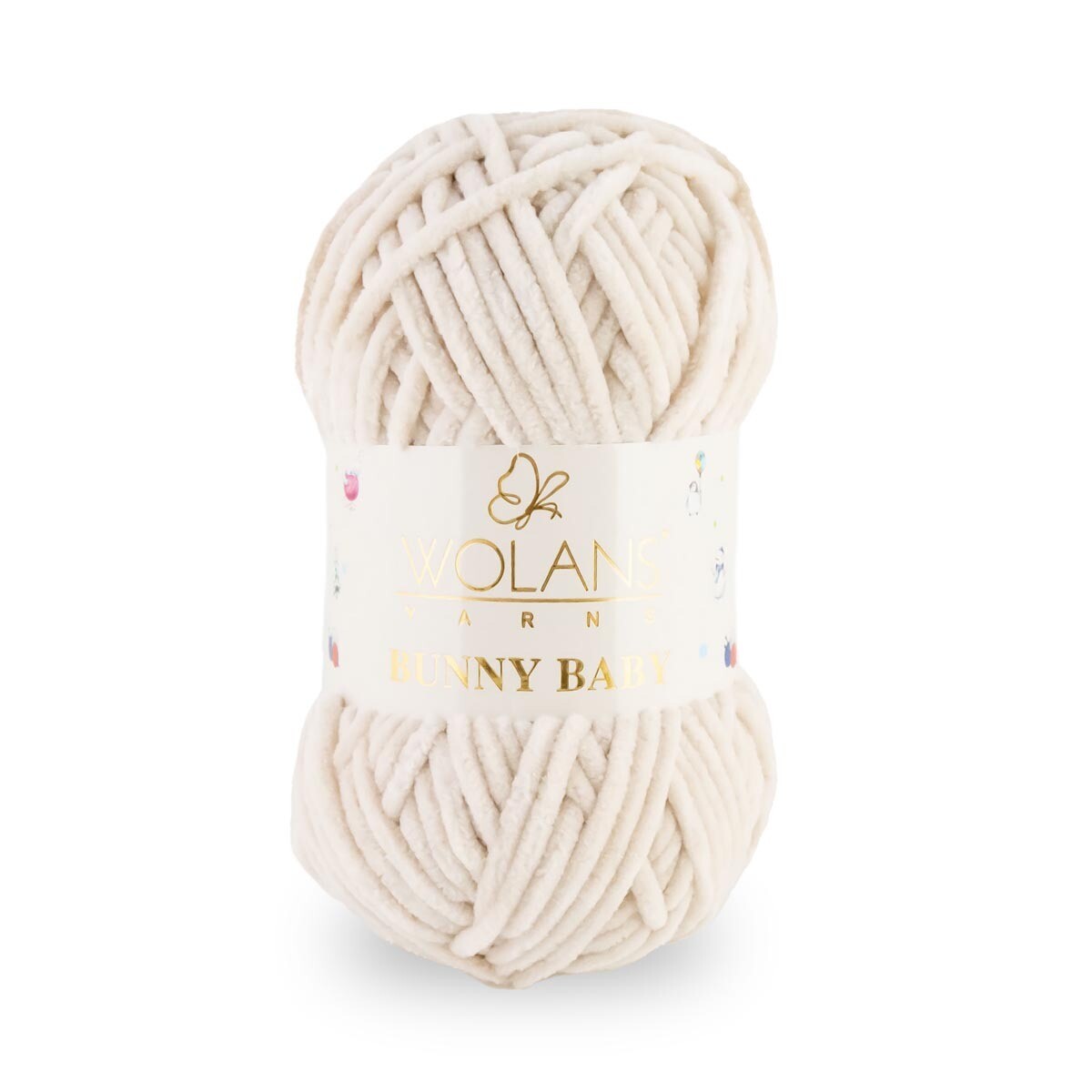 Wolans Bunny Baby - Chunky Chenille Yarn - Pack of 5 x 100g Balls - Rusty Powder