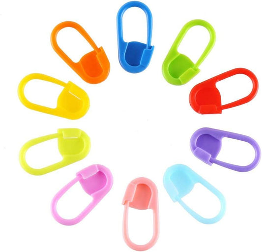 Trucraft - Locking Stitch Markers - Brights - Pack of 25