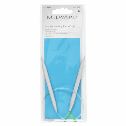 Milward Fixed Circular Knitting Needle (40cm | 6.50mm)