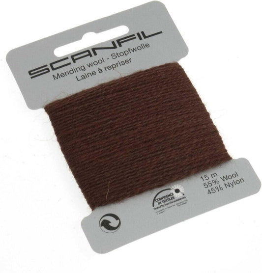Scanfil - Mending Wool Thread - 15m - 060 Brown