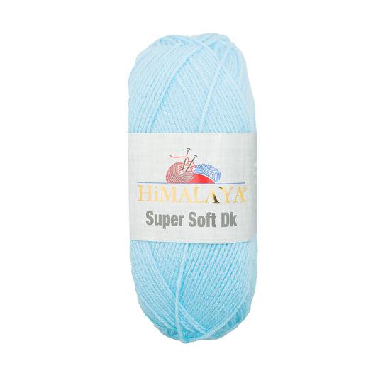 Himalaya - Super Soft DK - Sky Blue Yarn - 100g x 5 Ball Value Pack
