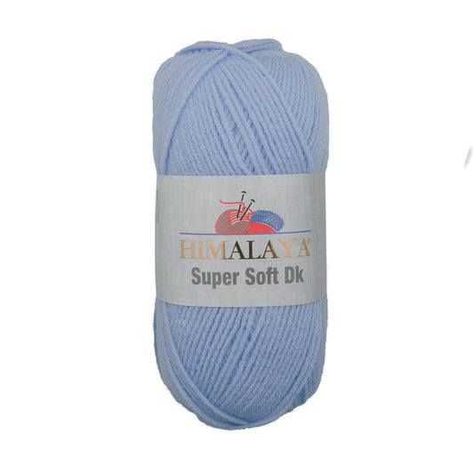Himalaya - Super Soft DK - Cornflower Blue Yarn - 100g x 5 Ball Value Pack