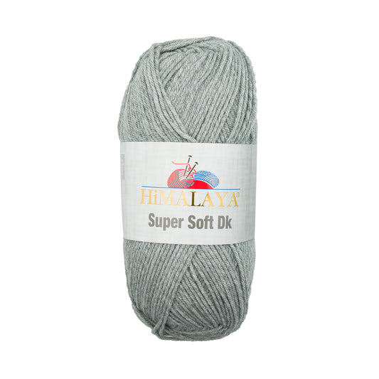 Himalaya - Super Soft DK - Mid Grey Yarn - 100g x 5 Ball Value Pack