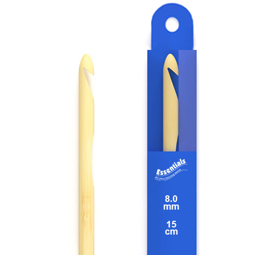 Whitecroft Essentials - Bamboo Crochet Hook - 8mm