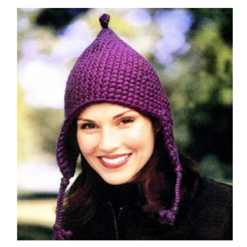 Lion Brand - Super Chunky Yarn - Knitted Ear Flap Hat - Free Download