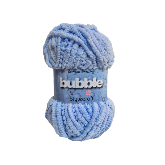 Stylecraft - Bubble - DK Yarn - 50g Ball - Shade 2364 Cloud Blue