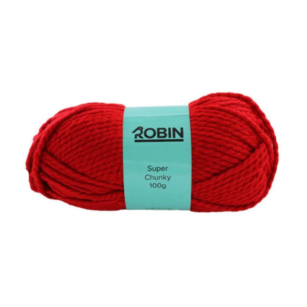 Robin Super Chunky 100g Ball Claret thewoolshop