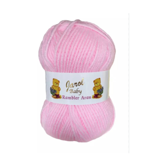 Jarol Yarns - Baby Rambler Aran - 100g Ball - 4305 Pink