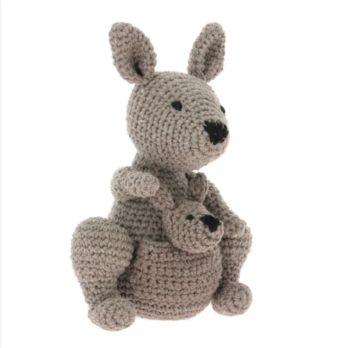 Hoooked Eco-Friendly Crochet Kit – Kayleigh the Kangaroo