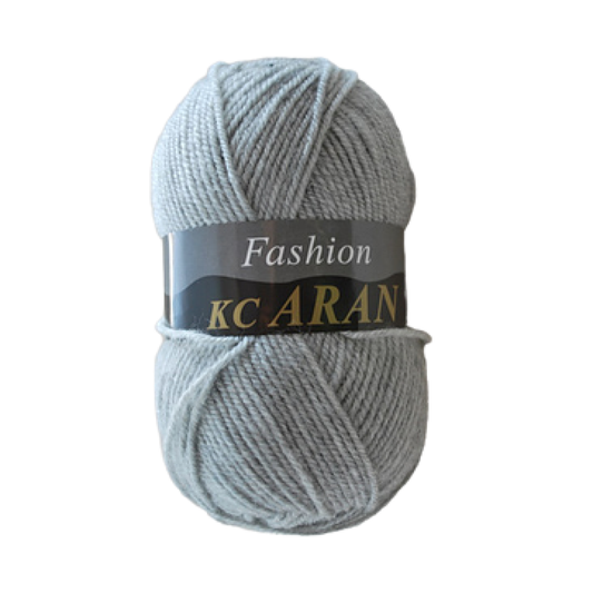 King Cole - Fashion Aran - 100g Ball - 310 Silver Grey