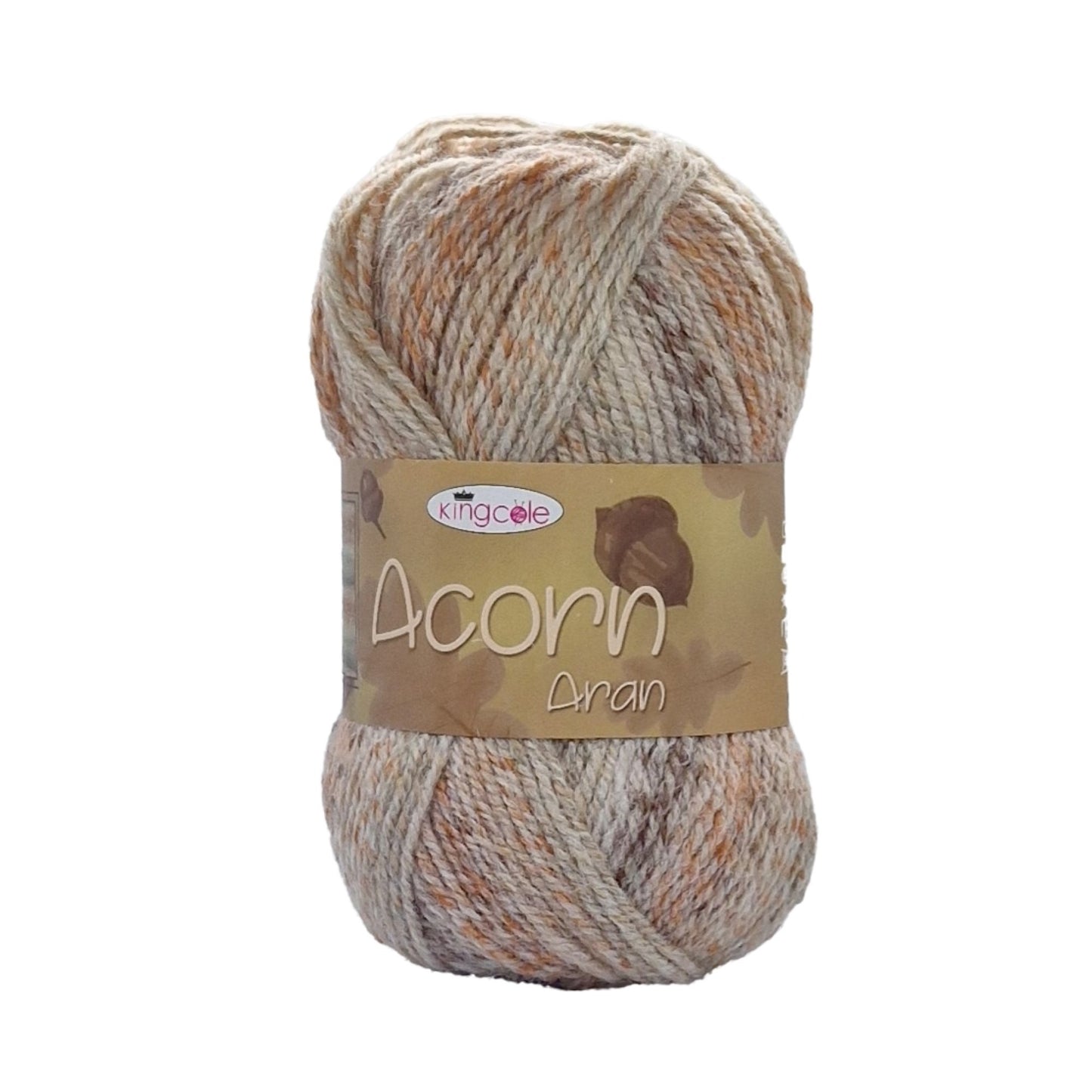 King Cole - Acorn Aran - 100g Ball - 4952 Nut