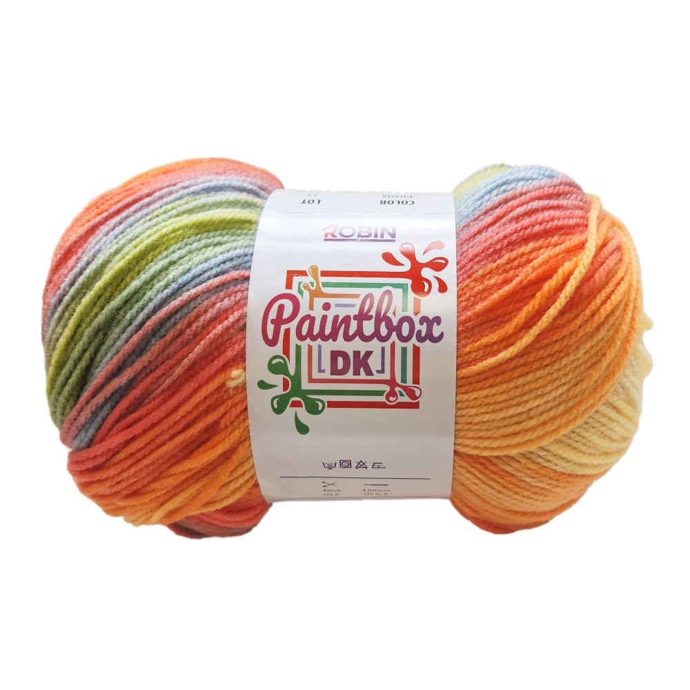 Robin - Paintbox Splash - DK Double Knitting - 100g Ball - PBX08