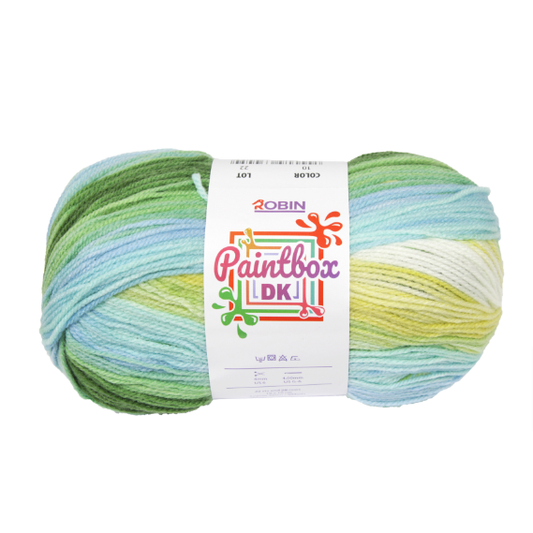 Robin - Paintbox Splash - DK Double Knitting - 100g Ball - PBX10