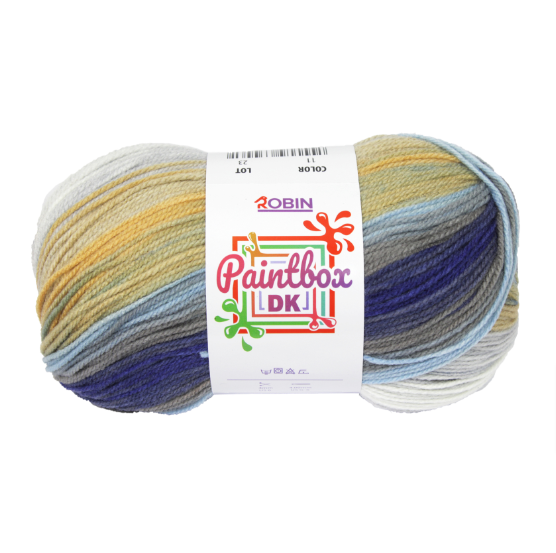 Robin - Paintbox Splash - DK Double Knitting - 100g Ball - PBX11