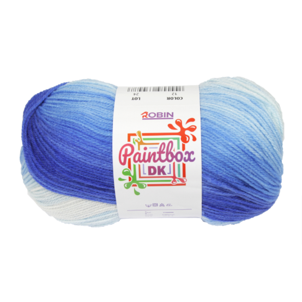 Robin - Paintbox Splash - DK Double Knitting - 100g Ball - PBX12