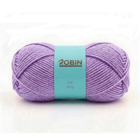 Robin DK Double Knit Yarn – Lavender (053) – 100g Ball