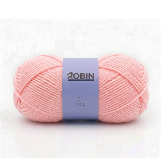 Robin DK Double Knit Yarn – Pink (042) – 100g Ball