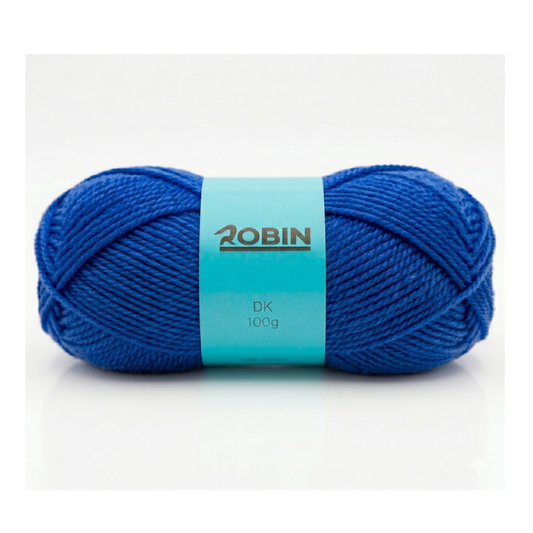Robin DK Double Knit Yarn – Royal Blue (086) – 100g Ball