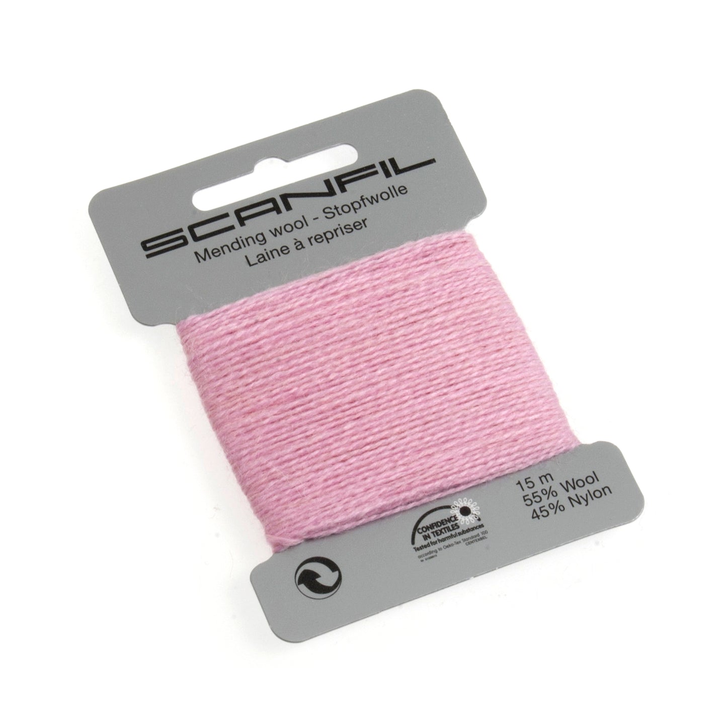 Scanfil - Mending Wool Thread - 15m - 068 Pink
