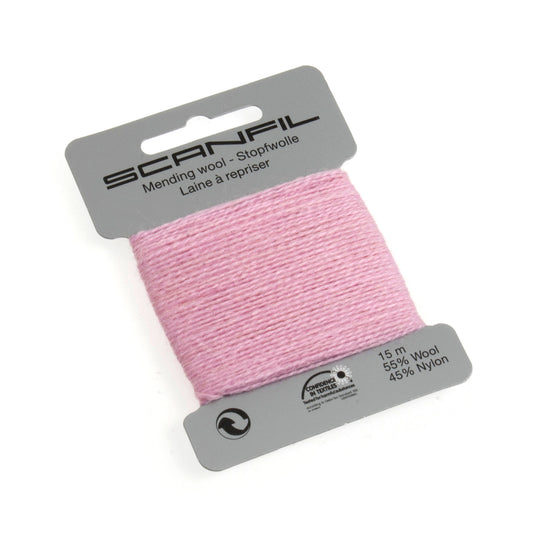 Scanfil - Mending Wool Thread - 15m - 068 Pink