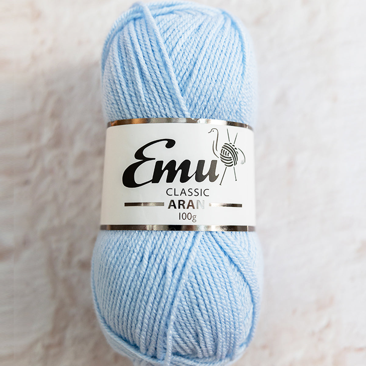 Emu Yarns - Classic Aran - 100g Ball - Baby Blue