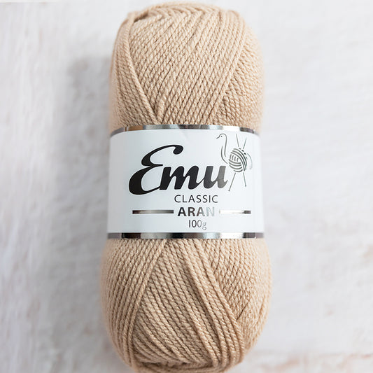 Emu Yarns - Classic Aran - 100g Ball - Biscotti