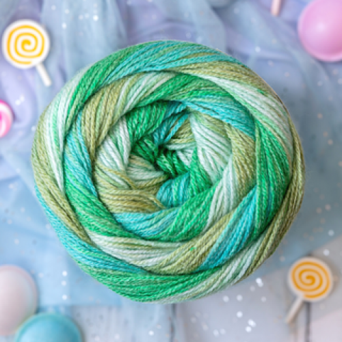 Emu Yarns - Funfair Swirl - DK - 150g Ball - Ghost Train