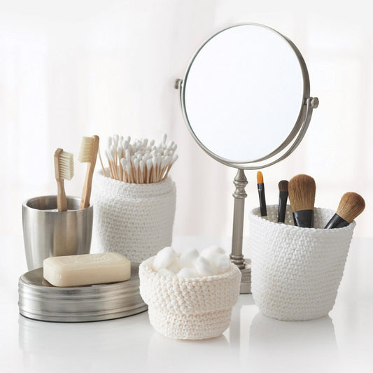 Lily Sugar ‘N Cream - Free Downloadable Pattern - Crochet Spa Container