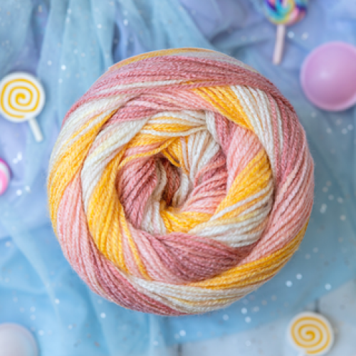 Emu Yarns - Funfair Swirl - DK - 150g Ball - Teacups