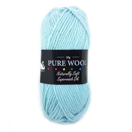 Cygnet Yarns - Pure Wool Superwash DK - 50g Ball - Duck Egg