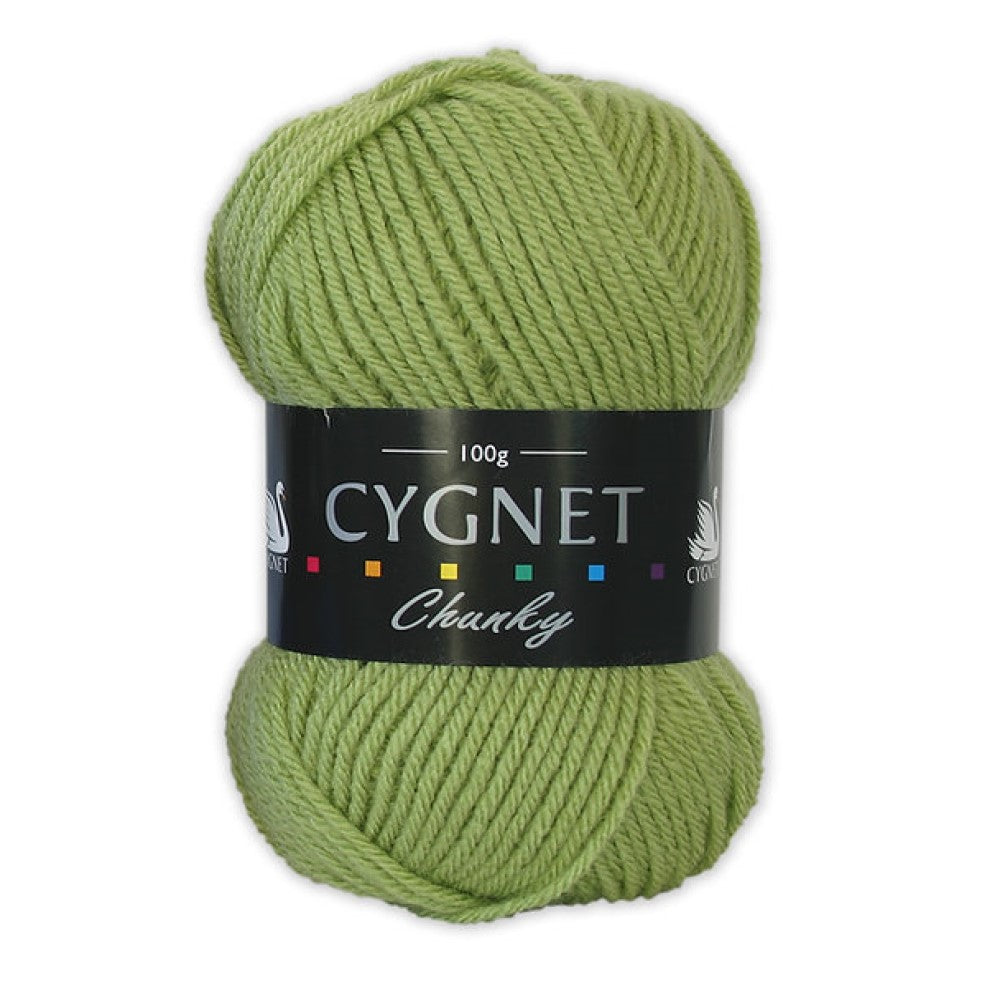 Cygnet Yarns - Chunky Wool - 100g Ball - 333 Kiwi