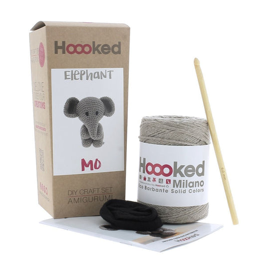 Hoooked - Crochet Kit - Mo the Elephant
