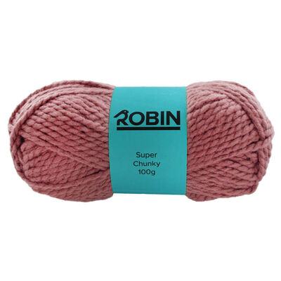 Robin - Super Chunky Yarn - 100g Ball - Pale Rose Pink