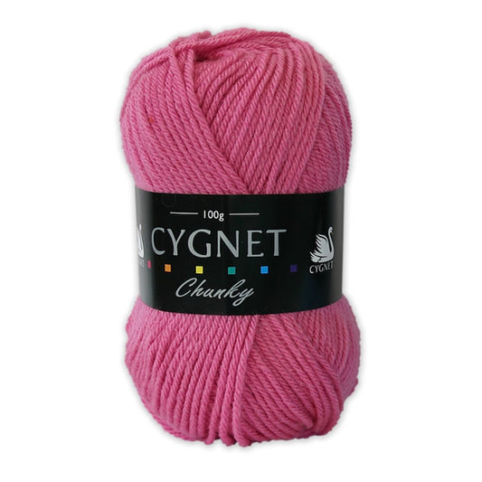 Cygnet Yarns - Chunky Wool - 100g Ball - 813 Pink
