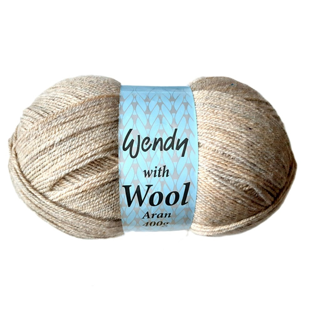 Wendy - Aran with Wool - 400g Ball - 5502 Barley