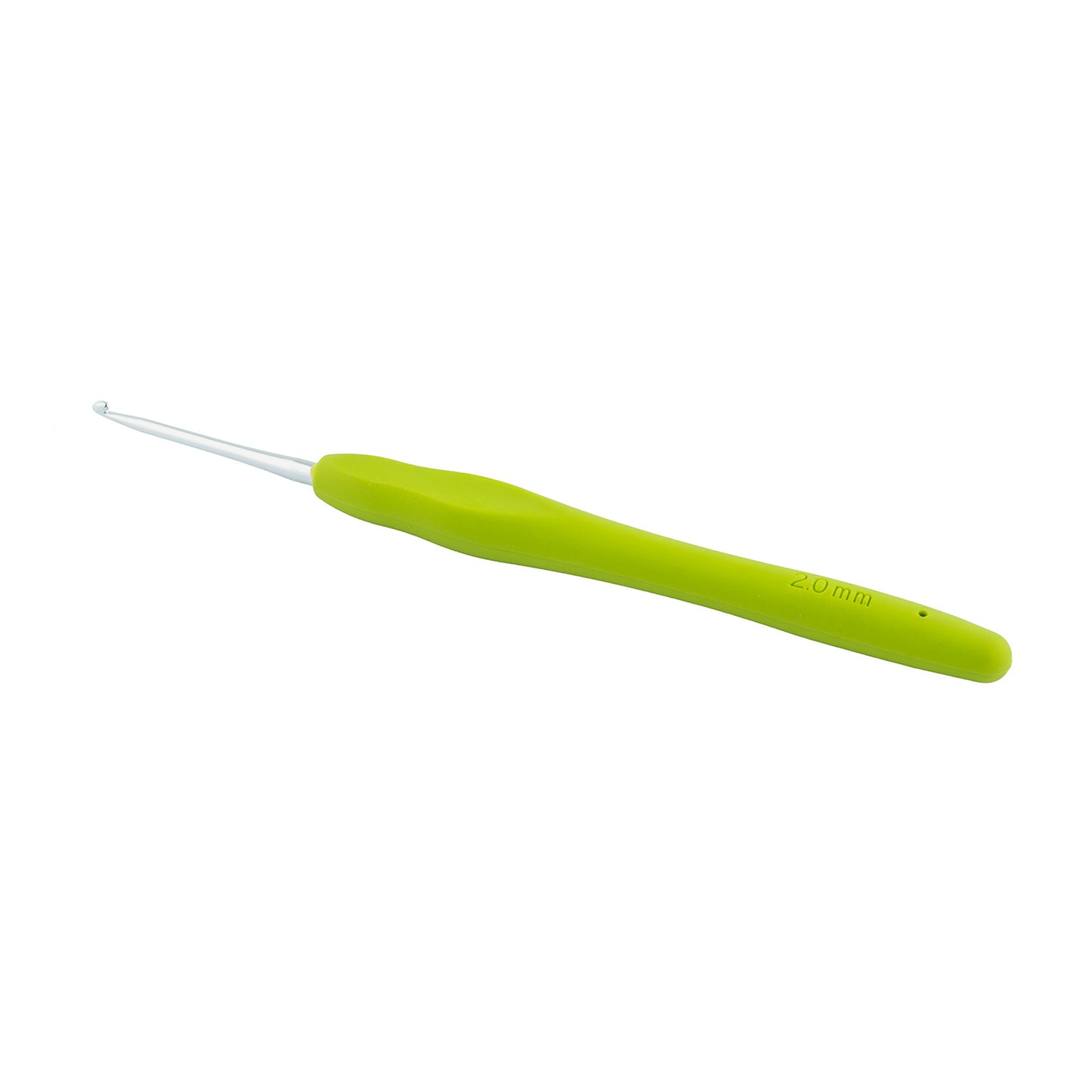 Yarnly - Soft Grip Ergonomic Crochet Hook - 2mm