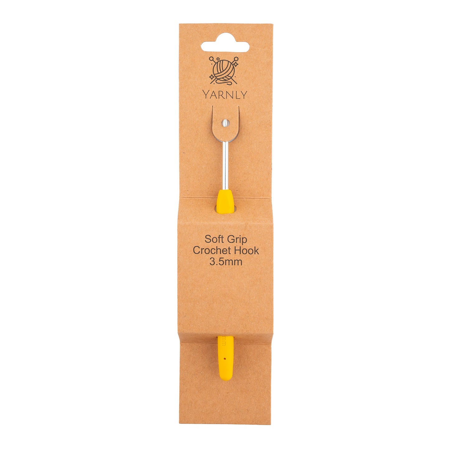 Yarnly - Soft Grip Ergonomic Crochet Hook - 3.5mm