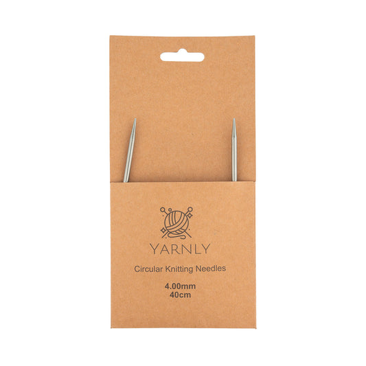 Yarnly - Circular Needles - 40cm Long - 4mm