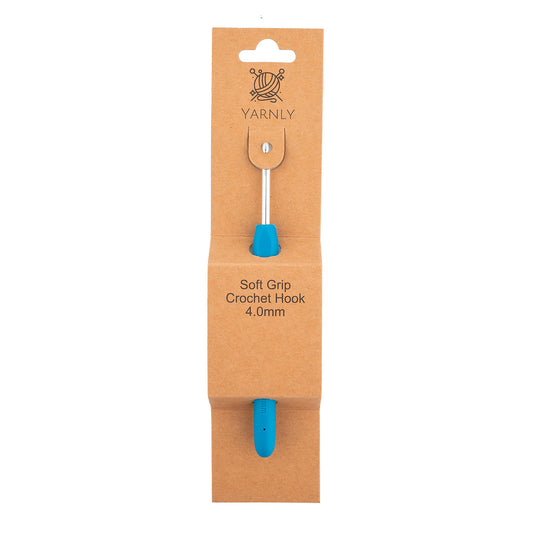 Yarnly - Soft Grip Ergonomic Crochet Hook - 4mm