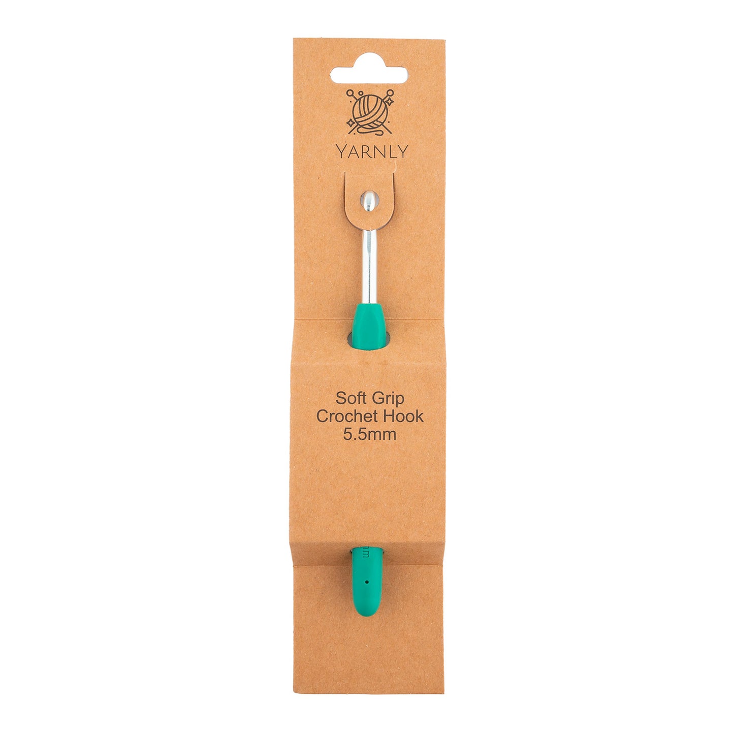 Yarnly - Soft Grip Ergonomic Crochet Hook - 5.5mm