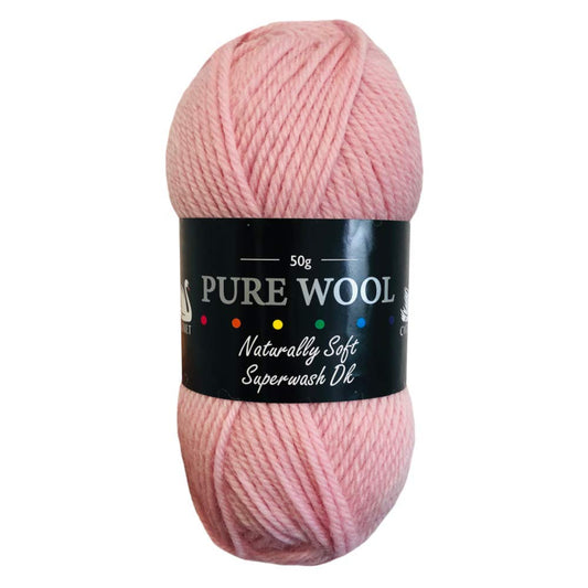 Cygnet Pure Wool Superwash DK – Sherbet (106) – 50g Ball