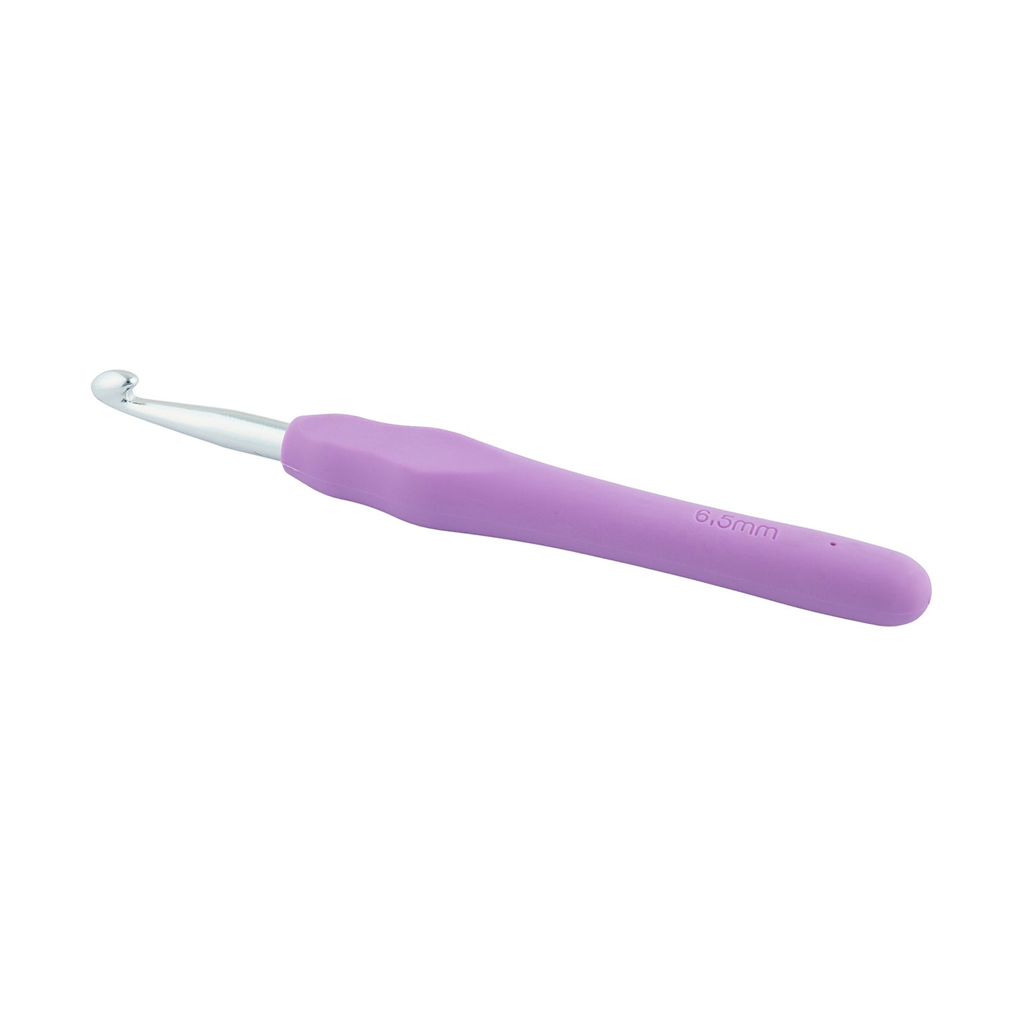 Yarnly - Soft Grip Ergonomic Crochet Hook - 6.5mm