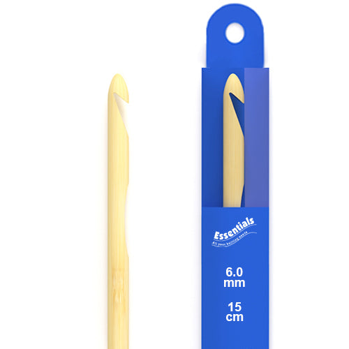 Whitecroft Essentials - Bamboo Crochet Hook - 6mm