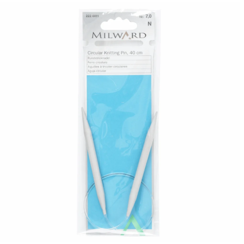 Milward Fixed Circular Knitting Needle (40cm | 7.0mm)