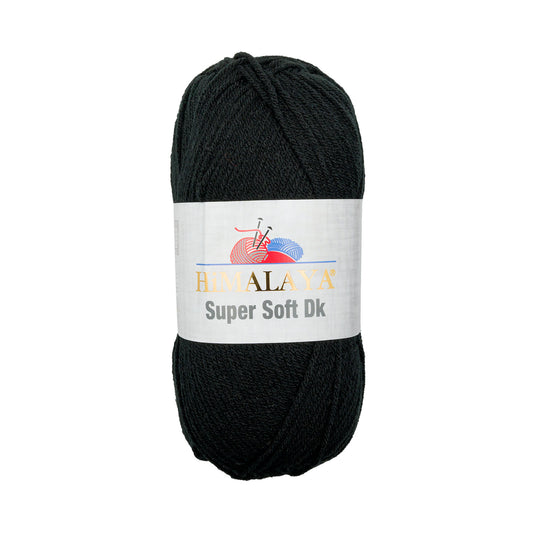 Himalaya - Super Soft DK - Black Yarn - 100g x 5 Ball Value Pack