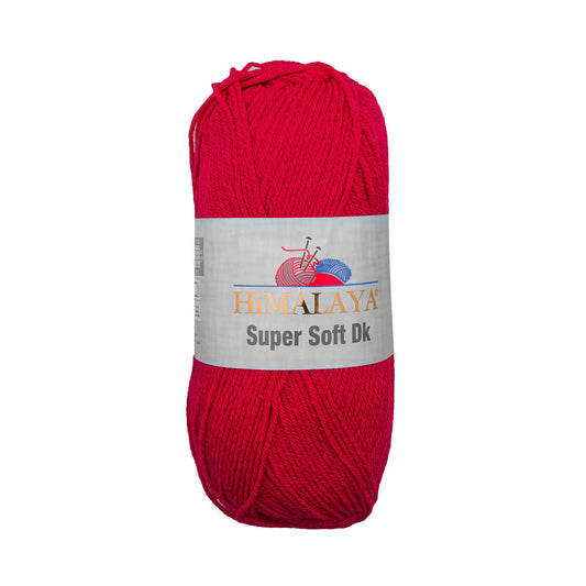 Himalaya - Super Soft DK - Dark Red Yarn - 100g x 5 Ball Value Pack