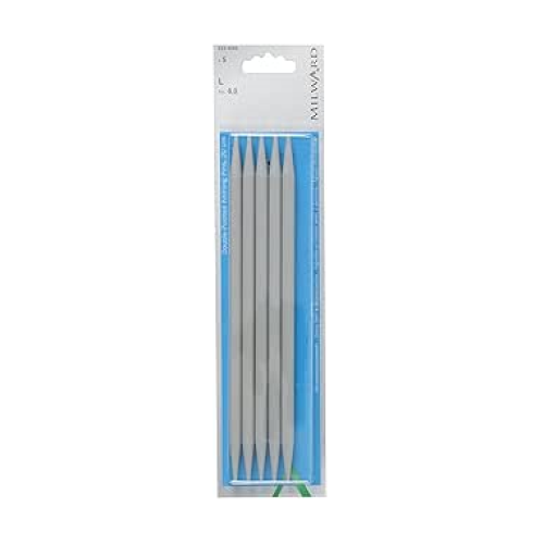 Milward Double Point Knitting Needles – Set of Five (20cm | 8.00mm)