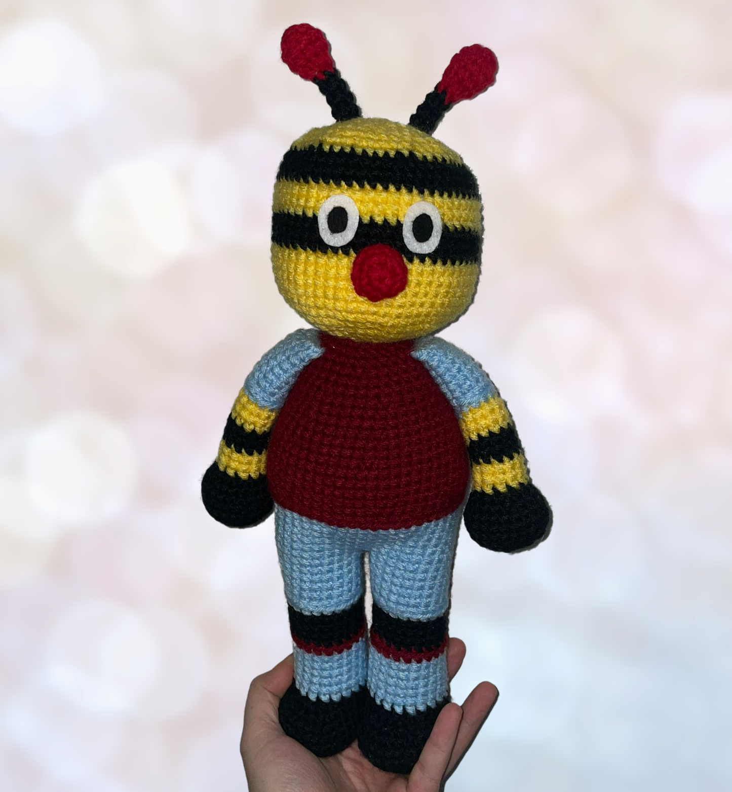 Bertie The Bee Crochet Pattern - PDF Download