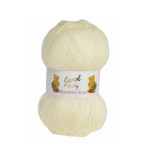 Jarol Yarns - Baby Rambler Aran - 100g Ball - 4301 Lemon